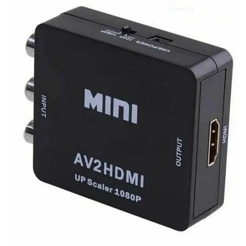 Адаптер аудио-видео PREMIER HDMI (f) - 3хRCA (f) , черный [5-984b] адаптер аудио видео premier 3хrca f usb