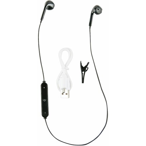 Упаковка 2 шт Наушники с микрофоном гарнитура RED LINE BHS-01 Bluetooth беспроводные черные УТ000013644 1152₽