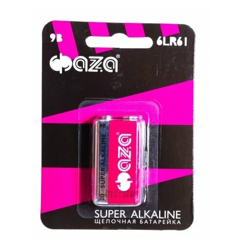 Элемент питания, крона 6LR61 ФАZА Super Alkaline, блистер | код. 2858412 | JazzWay (10шт. в упак.) элемент питания lr20 фаzа super alkaline блистер 2шт