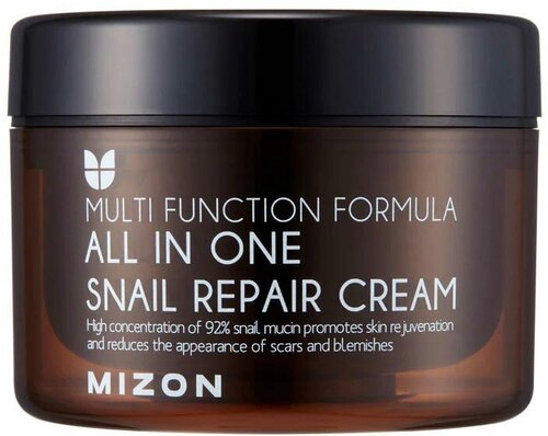 MIZON SNAIL REPAIR CREAM Восстанавливающий крем для лица с муцином улитки