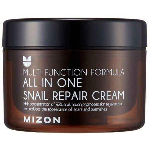 MIZON ALL IN ONE SNAIL REPAIR CREAM Крем для лица с муцином улитки 120мл