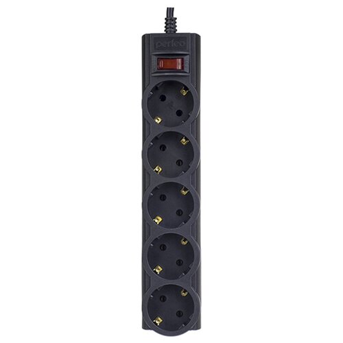 Сетевой фильтр Perfeo Powerx 5 Sockets 3m Black PF_A4716