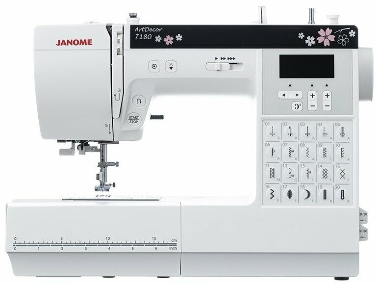 Компьютерная швейная машина Janome ArtDecor 7180