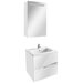 Мебель для ванной Roca Victoria Nord Ice Edition 60 белая (тумба с раковиной + зеркало)