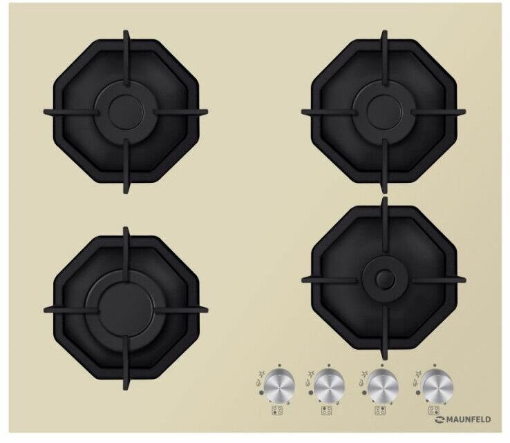 Газовая варочная панель Maunfeld EGHG642CBGG