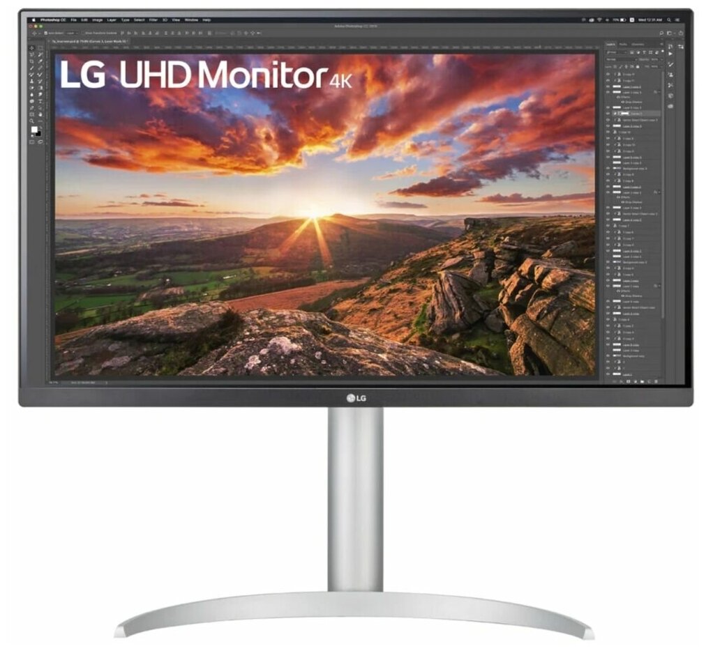 Монитор LG 27" UltraGear 27UP850N-W 3840x2160 IPS 60Гц FreeSync HDMI DisplayPort USB-C