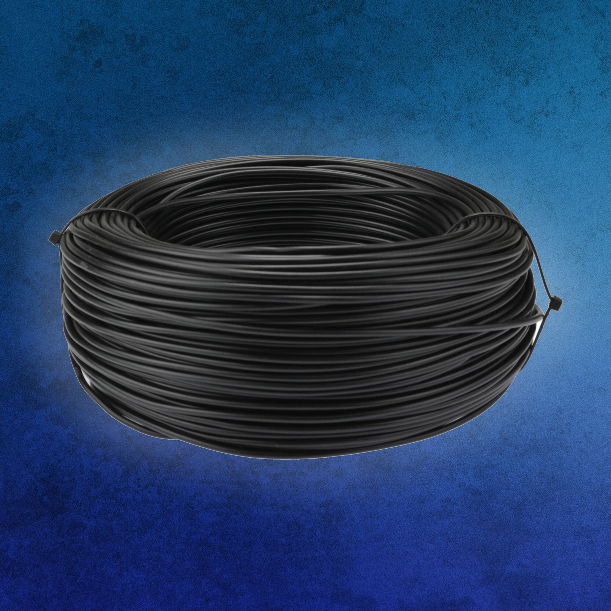 Провод установочный многожильный гибкий ПВ3 (ПуГВ) 2.5 мм , черный, 20 метров - фотография № 2