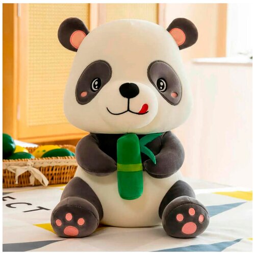 фото Мягкая игрушка "панда с бамбуком" 40 см storyland