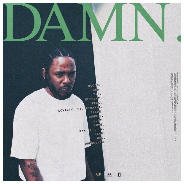 Kendrick Lamar Kendrick Lamar - Damn (2 LP) Interscope - фото №2