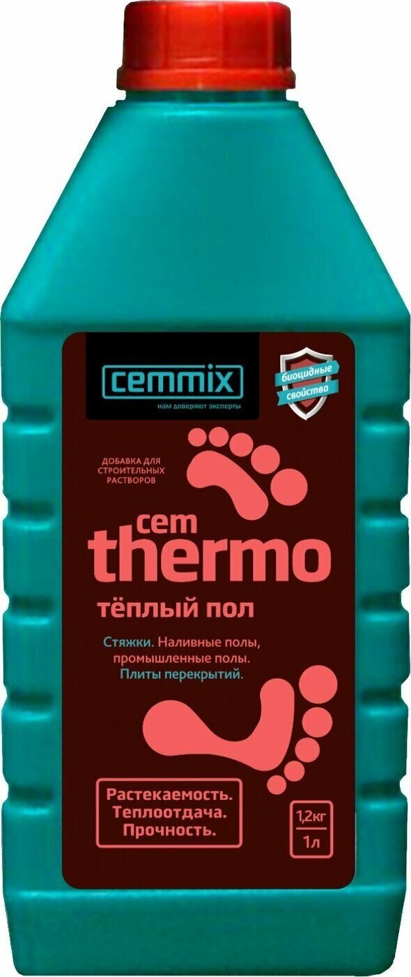 Добавка в раствор Cemmix для теплых полов CemThermo 1 литр