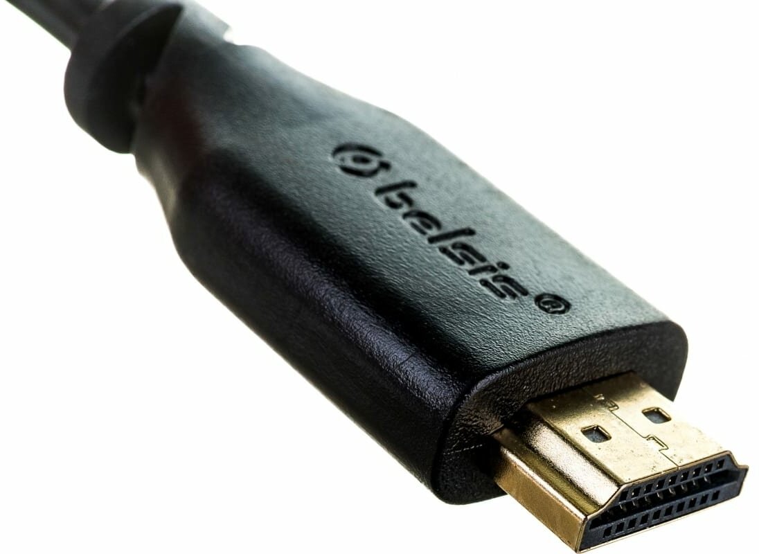 Кабель HDMI v.2.0, вилка - вилка, 2.0 м., черный, Цветная коробка Belsis - фото №12