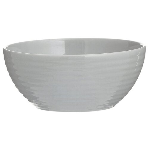 фото Миска living, диаметр 16 см, материал каменная керамика, цвет серый, typhoon, 1401.016v