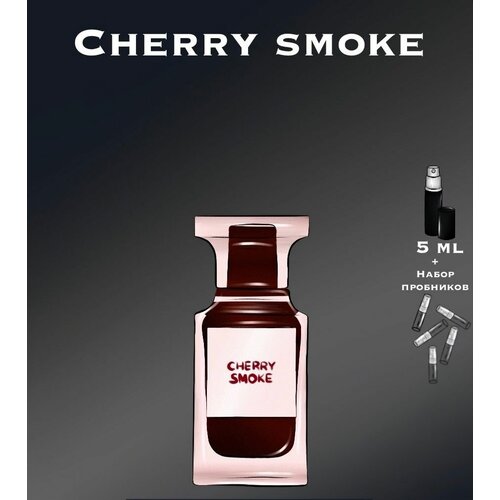 Туалетная вода crazyDanKos унисекс Cherry Smoke Спрей (5 мл) + Набор Пробников crazydankos туалетная вода унисекс musk kashmir спрей 5 мл набор пробников