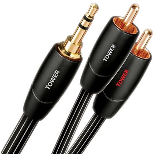 Кабель mini-Jack - 2RCA AudioQuest Tower mini-Jack (3.5mm) - 2RCA 3M