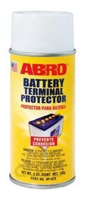 Защита Клемм Аккумулятора "Abro" (142 Г) (Аэрозоль) ABRO арт. BP-675