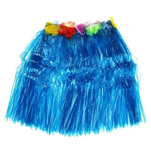 фото Гавайская юбка, цвет синий 40 см 304467 страна карнавалия