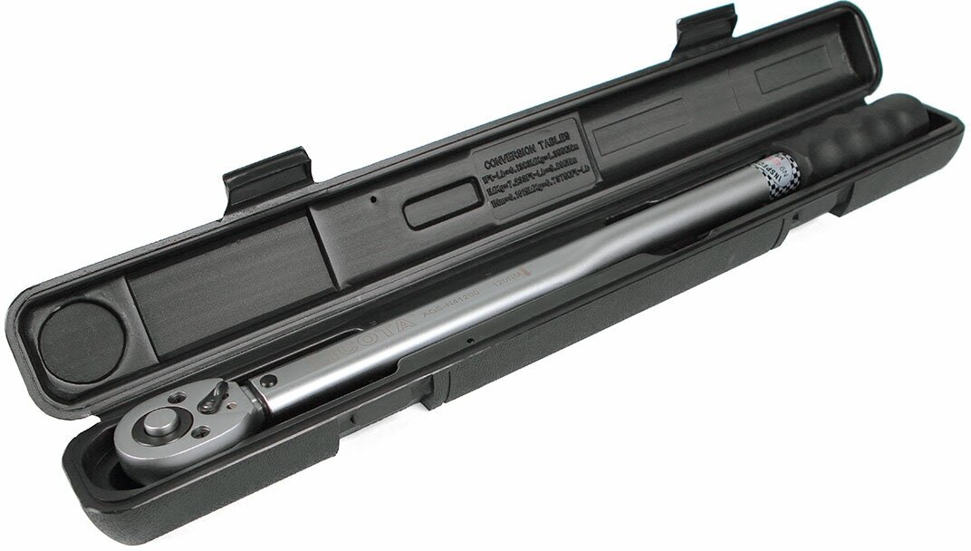Licota AQS-N41200 Динамометрический ключ 1/2", предустановленный момент 120 Nm, для шиномонтажа - фото №1
