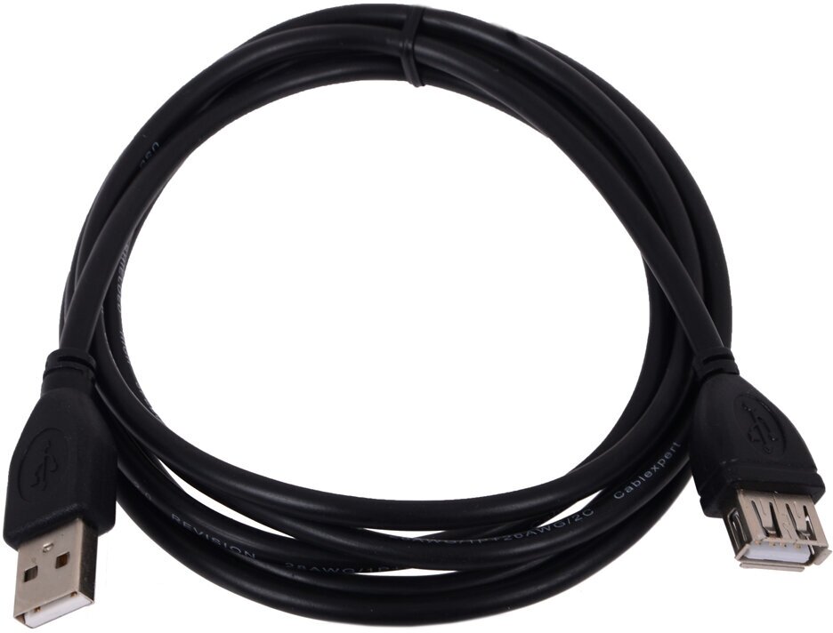 USB 2.0 (AM-AF) 1.8м фильтр Cablexpert CCP-USB2-AMAF-6, черный - фото №7