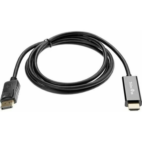 Кабель-переходник Telecom DisplayPort - HDMI 1.8m (TA494) кабель переходник displayport to hdmi