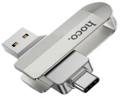 USB-флешка Hoco UD10 Wise, Type-C, 16GB, цвет серебристый, 1 шт - фотография № 2