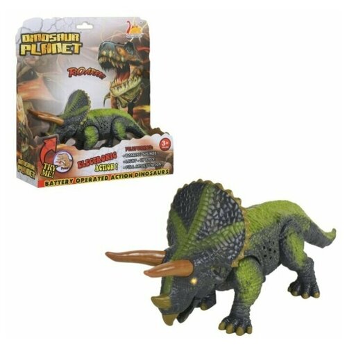 Фигурка Dinosaurs Island Toys Dinosaur Planet Трицератопс, 8 см интерактивный робот dinosaurs island toys динозавр трицератопс rs6167a