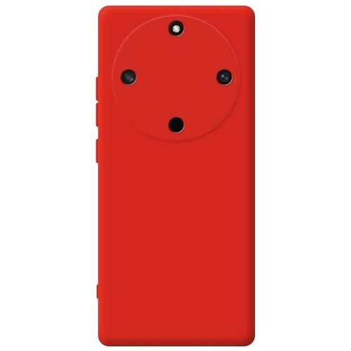 Накладка силиконовая Silicone Cover для Honor X9a / Honor X40 5G / Honor Magic5 Lite 5G красная