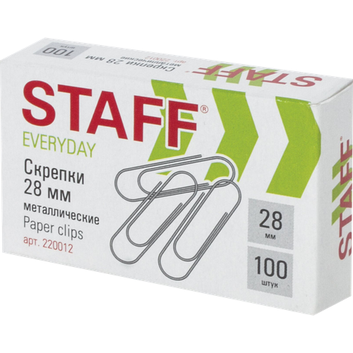 Скрепки STAFF 