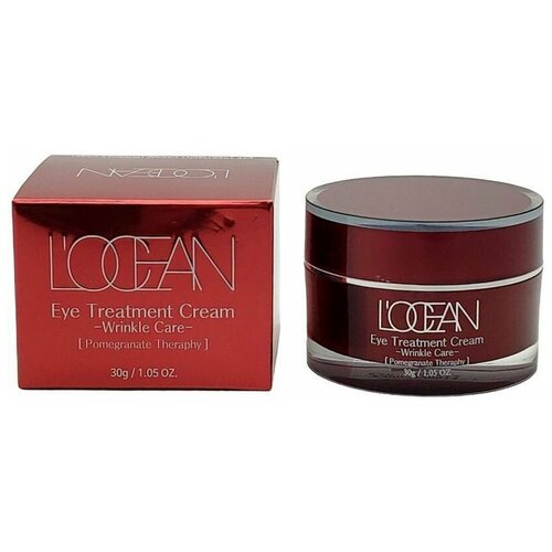 L'ocean, Восстанавливающий крем для кожи век, Eye Treatment Cream Pomegranate Therapy, 30 грамм крем для глаз declaré крем для кожи вокруг глаз против морщин nutrilipid eye wrinkle diminish treatment