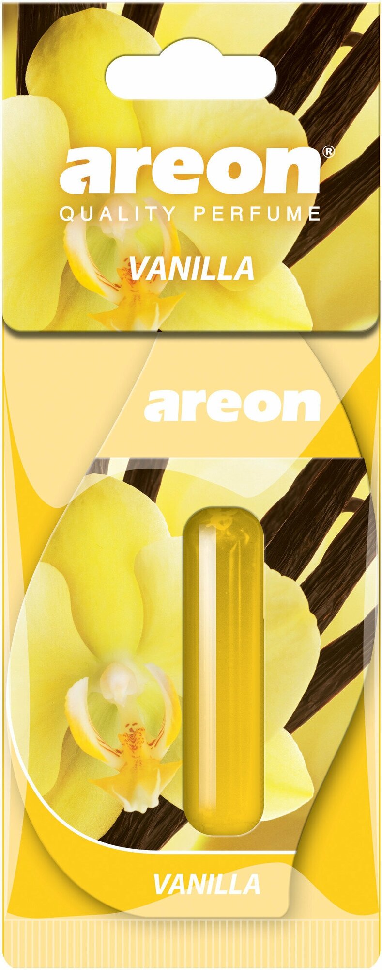 Ароматизатор "AREON" гелевый "LIQUID" Vanilla, 5 мл /блок 24/288 - фотография № 15