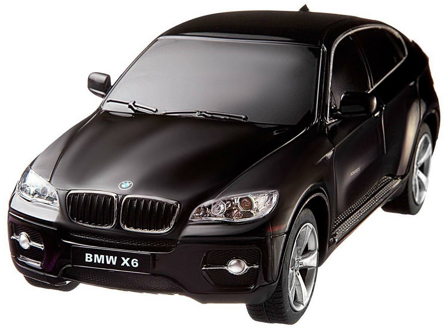 Машина р/у 1:24 BMW X6 цвет чёрный 2.4G