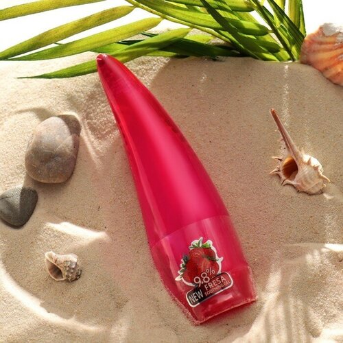 Многофункциональный гель для лица и тела Алоэ вера клубничный 406₽