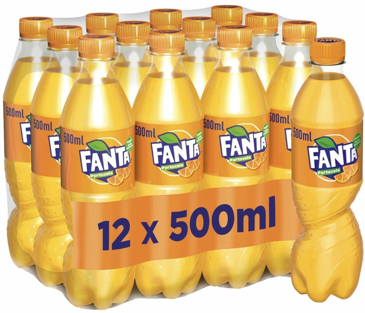 Fanta 0.5 3 штуки Фанта газированный напиток, газировка - фотография № 2