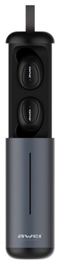 Беспроводные наушники Awei T5, серый