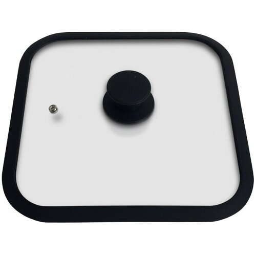 Крышка mallony 26х26 см стекло силиконовый ободок паровыпуск 2813₽