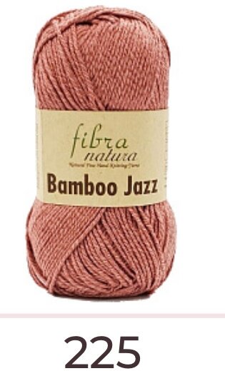 Пряжа для вязания Fibra natura Bamboo jazz 50% хлопок 50% бамбук;50гр-120м(5 мотков)