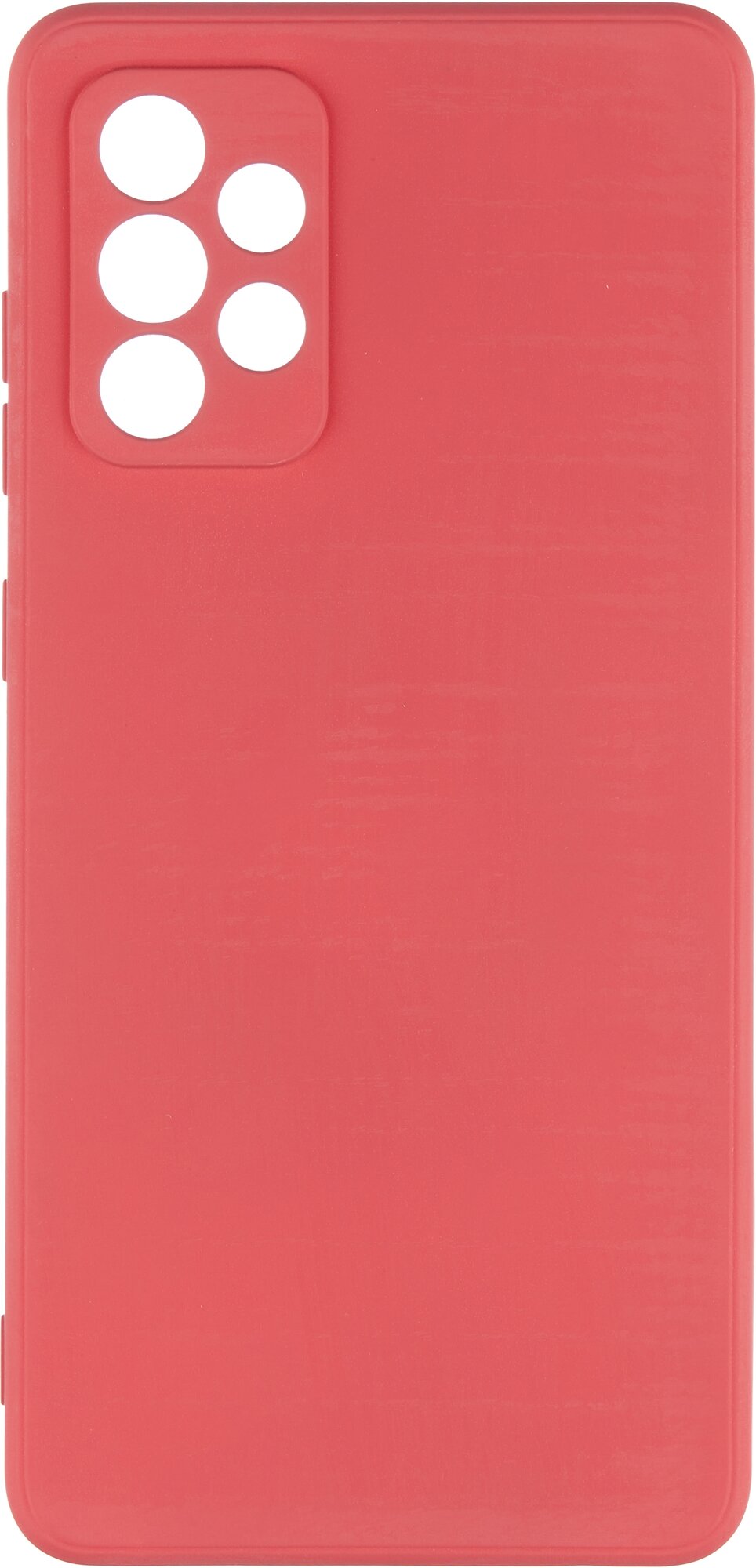Чехол накладка G-Case Silicone для Samsung Galaxy A72 (Самсунг Гэлакси Галакси А72) SM-A725F, красная