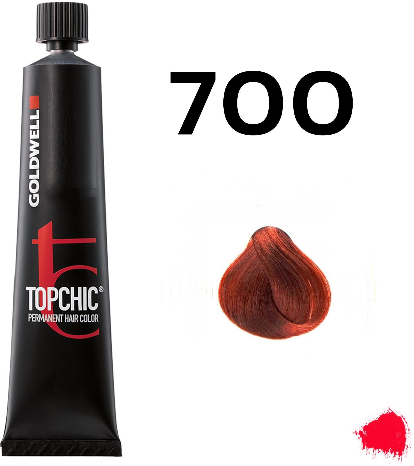 Goldwell Topchic 7OO MAX чувственный рыжий 60 мл