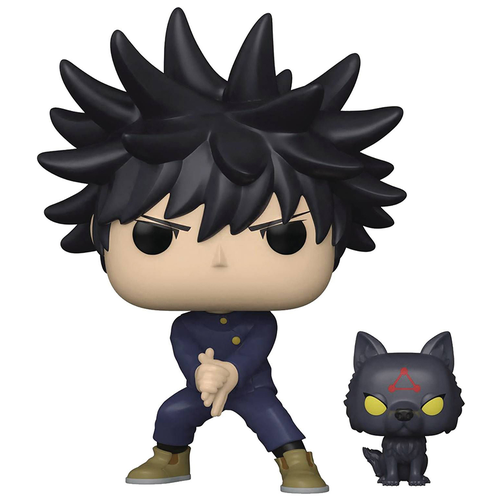 Фигурки Funko POP! Animation Jujutsu Kaisen Megumi Fushiguro With Divine Dog 61360, 2 шт. фигурка pop up parade jujutsu kaisen megumi fushiguro 17 5 см