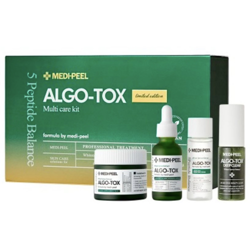 Medi-peel Набор детокс-средств для лица Algo Tox multi care kit 50 ml. 30 ml. 30 ml. 30 ml. сыворотка для лица лифтинг гинко билоба 30 мл