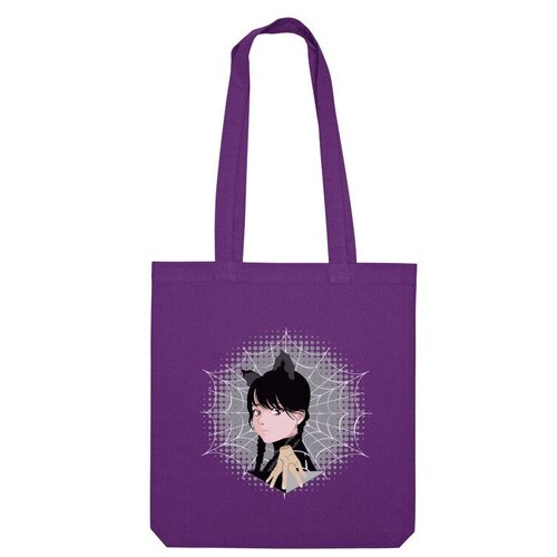 фото Сумка шоппер us basic, фиолетовый