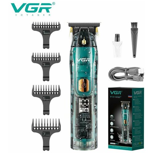 Машинка для стрижки волос и бороды VGR V961 Триммеры
