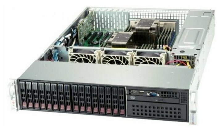 Серверная платформа SuperMicro SuperServer 2029P-C1R 2x1200W