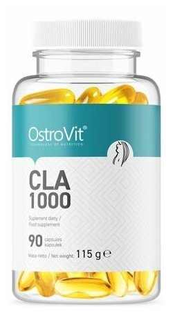 Жиросжигатель CLA 1000, OstroVit, 90 капсул