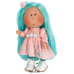 Виниловая кукла Нинес д'Онил из серии Мия - Девочка с голубыми волосами (30 см) - Muneca Mia Special Nines d'Onil - изображение