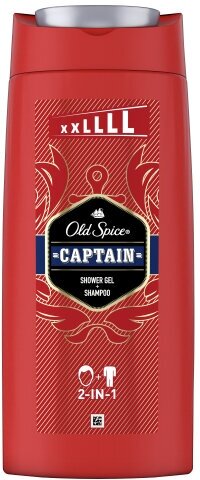 Гель-шампунь для душа Old Spice 2в1 Captain, 675 мл