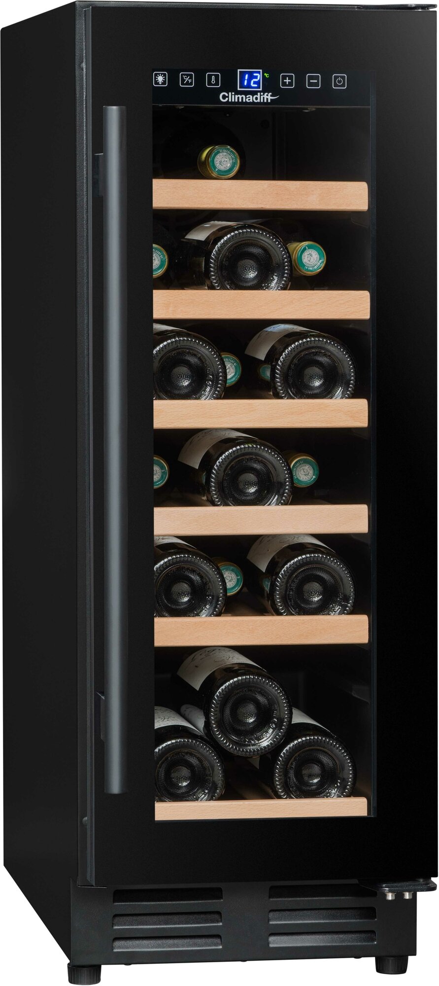 Climadiff Монотемпературный винный шкаф, Climadiff модель CBU18S2B
