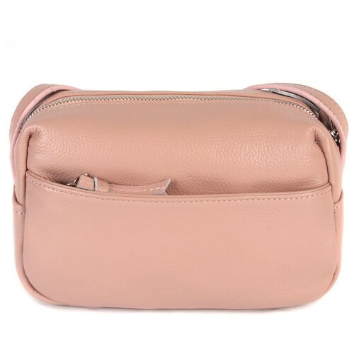 фото Сумка/сумка женская/сумка женская натуральная кожа/mayger/а-св-066/светло-розовыйс/модель кросс-боди meyninger