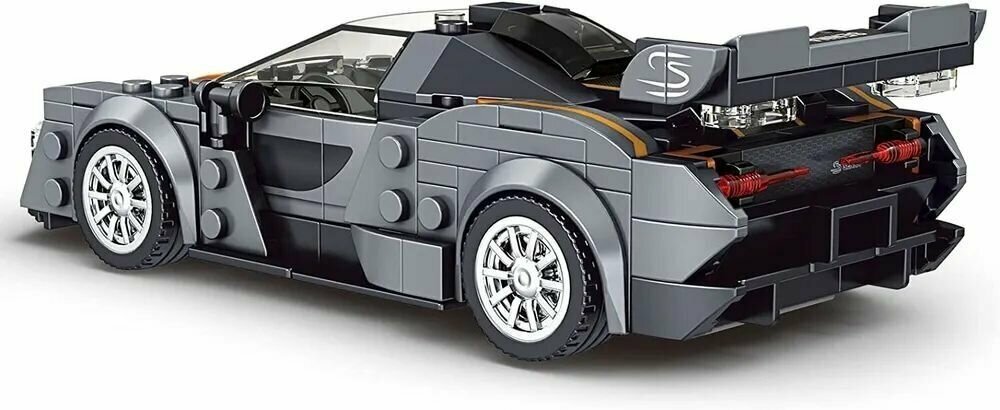 Конструктор Mould King 27008 McLaren Senna, Сборная модель, Пластиковая, Для мальчика, Совместим с Лего, 352 Деталей