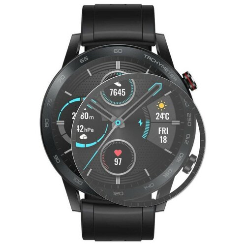 Аксессуар Полимерное защитное стекло Red Line для Honor Magic Watch 2 42mm PMMA 3D Black УТ000022897