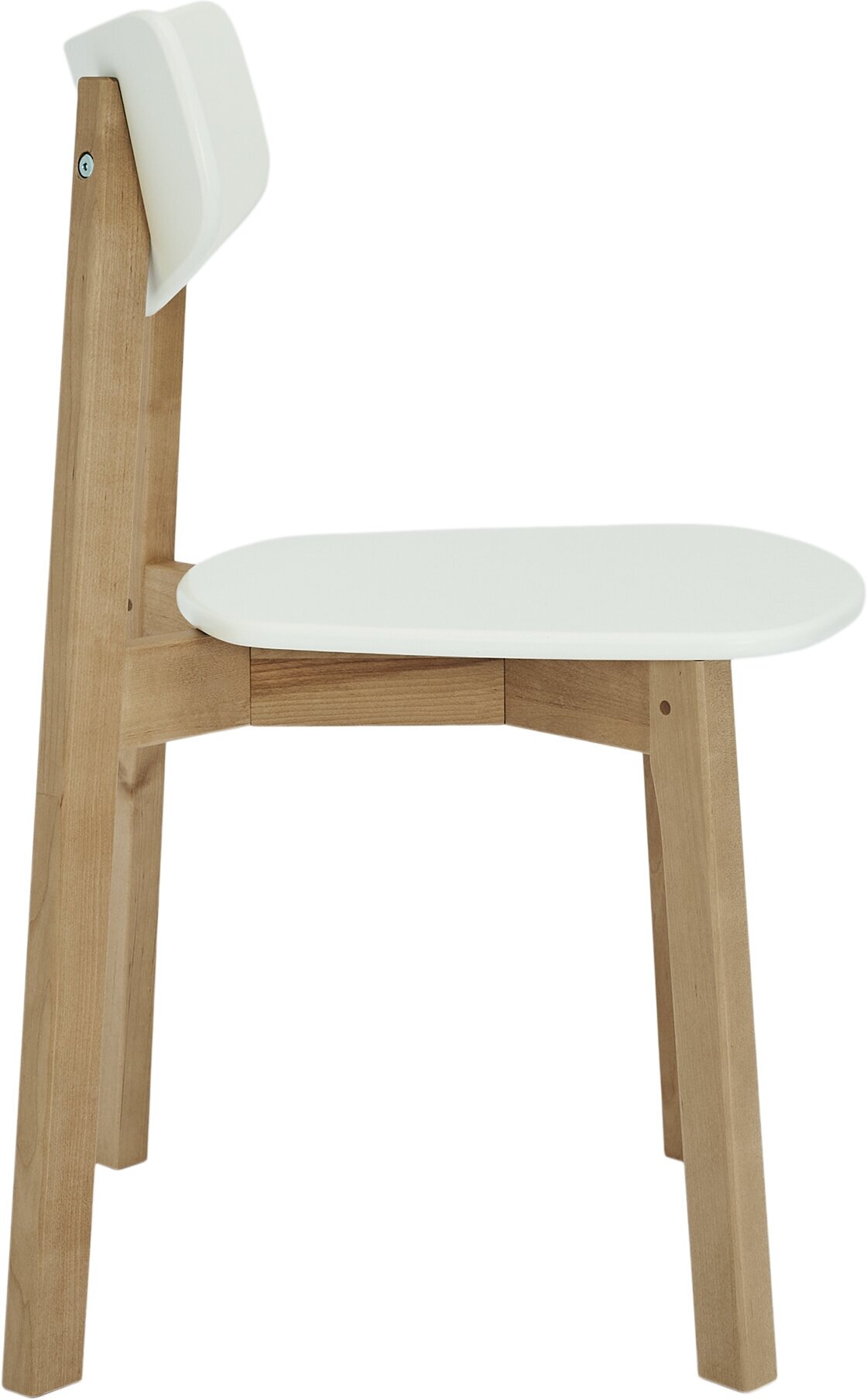 Стул для кухни вега деревянный, Дуб золотой/Белая эмаль, комплект стульев 2 шт DAIVA casa - фотография № 12
